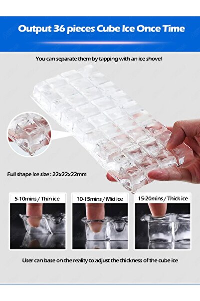 FiveStar five star Commercial Ice Maker — 66 Cubes/Batch, 55-60kg/24h, 15kg Storage, LCD