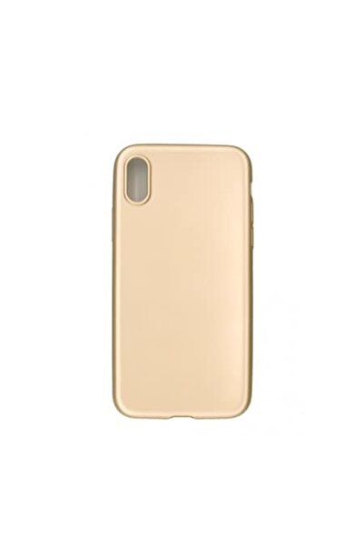 Doty Silicone Case for iPhone XS, Elegant Design, Pearlescent Beige