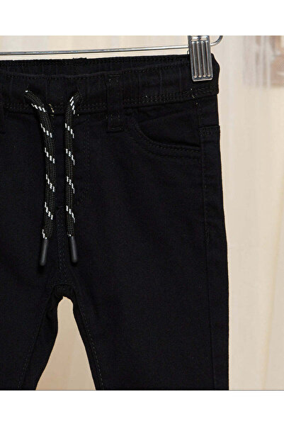 REDTAG Infant Boys Black Casual Trouser