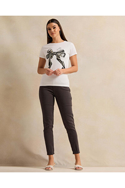 REDTAG Women Grey Skinny Fit Jegging