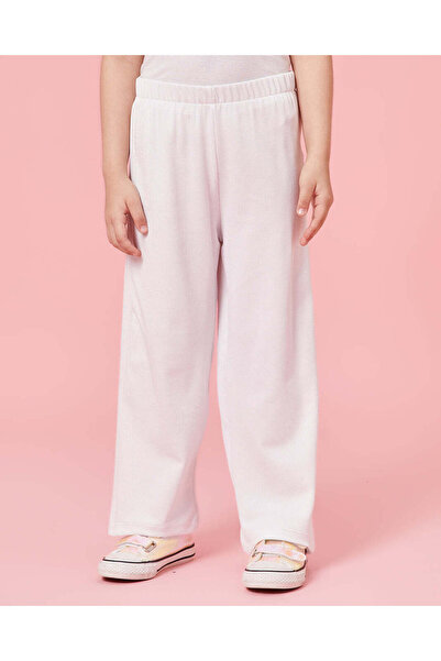 REDTAG بنطلون كريمي أرجل واسعة للبنات