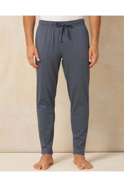 REDTAG Men Blue Pyjama Bottom