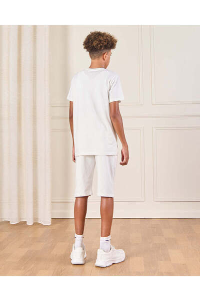 REDTAG Senior Boys White Trend Setter Casual Set (2 Piece)