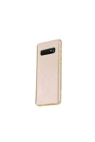Doty Carcasă Samsung Galaxy S10 - Sclipici Strălucitor, Auriu