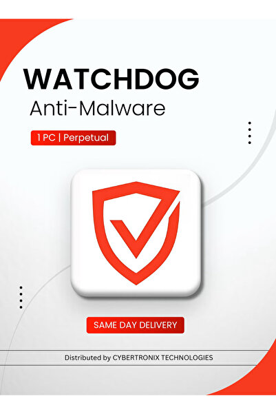 Watchdog مكافحة البرامج الضارة | ترخيص دائم لجهاز كمبيوتر واحد | ترخيص رقمي |...