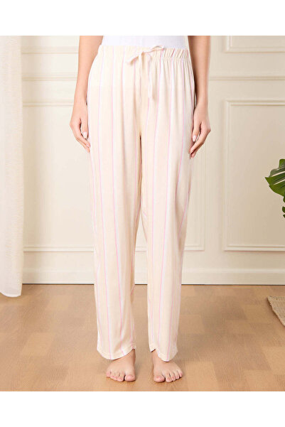 REDTAG Women Pink And Apricot Pyjama Bottom Set (Pack Of 2)