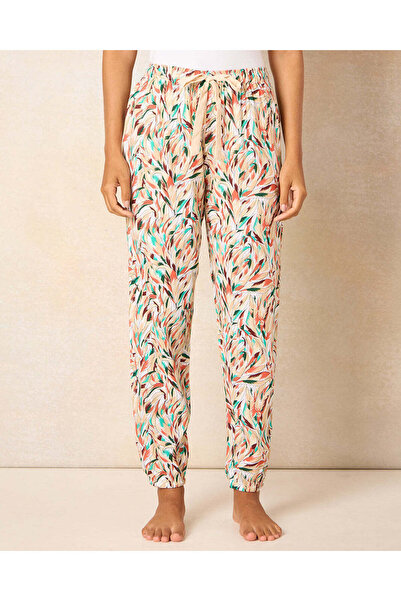 REDTAG بيجامة نسائية أساسية مطبوع باللون البيج