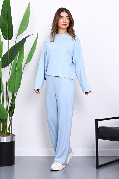 İmajButik Bebe Blue Side Stone Detail Modal Set