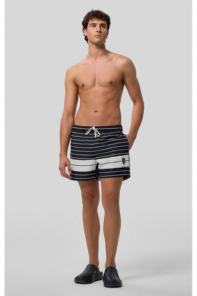 Champion Mlb Beachshort Black Men's Swim Trunks - 221043-Kl001