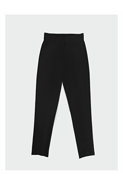 Moodbasic YENİ KADIN LİKRALI PAMUKLU CEPLİ PANTOLON MB20.60