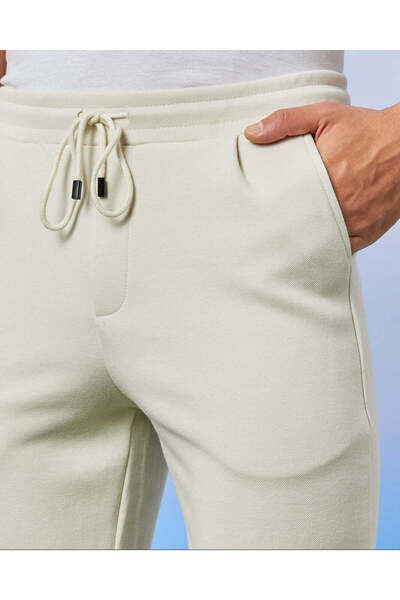 REDTAG Men Beige Smart Shorts