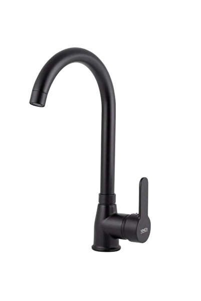 MegaVitrin Venezia Kroma Series Kitchen Faucet Matte Black Sink Tap Mixer wit...