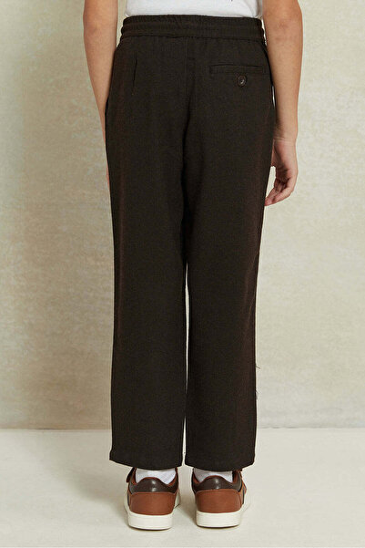 REDTAG Boys Brown Coordinate trourse