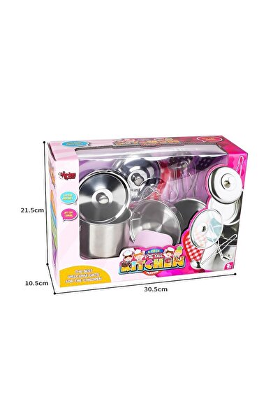 Genel Markalar Çelik Tencere Tava Seti 8 Parça