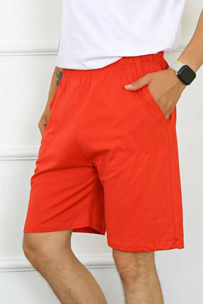 alfa expres Clothing Men's Cotton Red Shorts