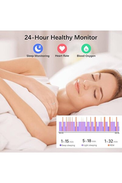 Specton Smart Ring Fitness Tracker with Charging Case (Size 8) – Heart Rate, SpO₂, Sleep & Activity Moni