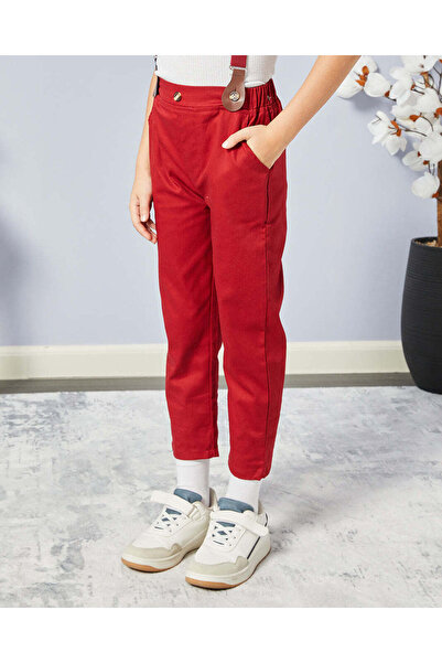 REDTAG Boys Green Shirt And Red Pants Set (3 Piece)