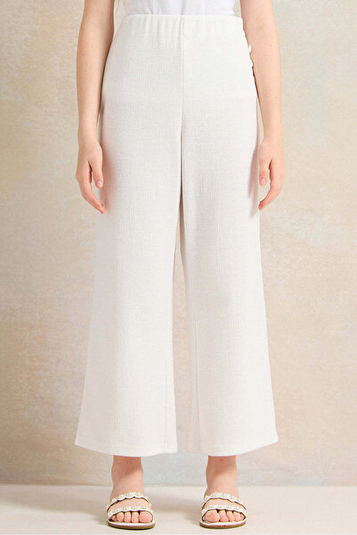 REDTAG Senior Girls Pink Embellished Wide Leg Pants