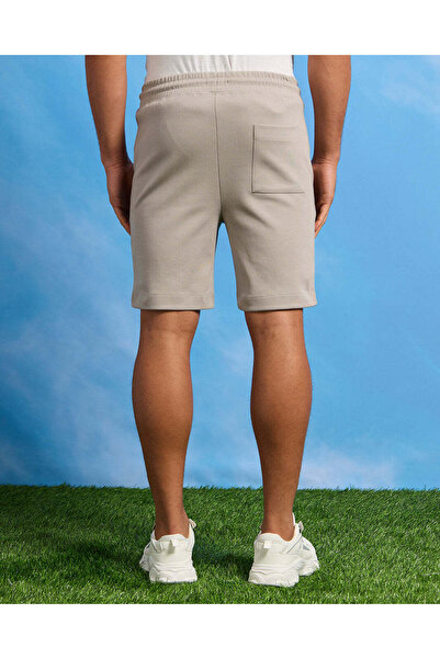 REDTAG Men Grey Solid Lounge Short
