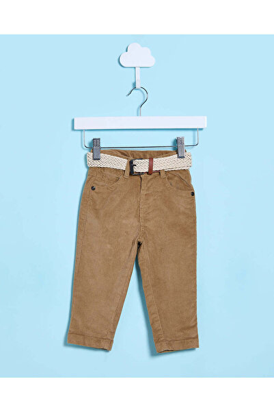 REDTAG Infant Boys Brown Belted Chino Trousers