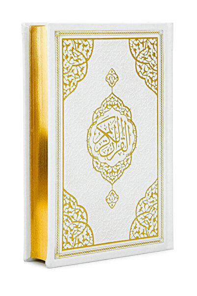 ihvan online Termo Deri Ciltli - Medine Hatlı - Hafız Boy - Kuranı Kerim - Beyaz