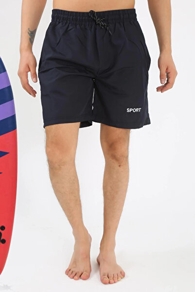 alfa expres Clothing Men's Navy Blue Swim Shorts