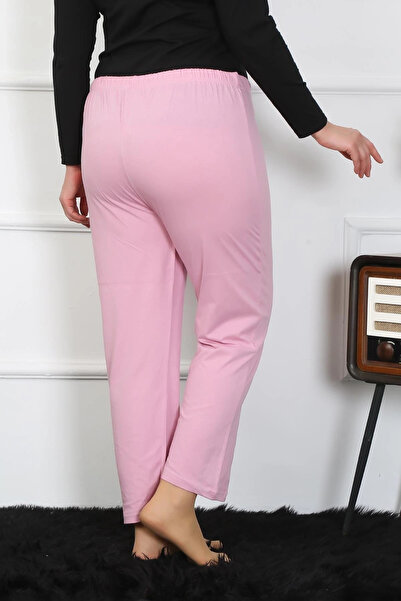 alfa expres Clothing Women's Plus Size Pink Single Bottom Pajamas