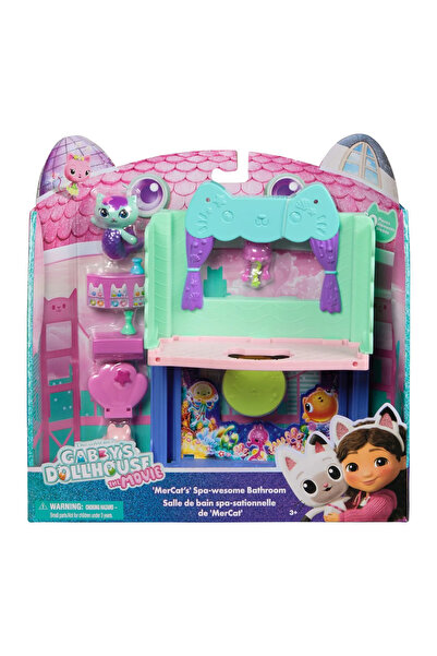 SPIN MASTERR CAMERE DE FILM CU CASA DE PĂPUSI GABBY PENTRU BAIA CASEI DE PĂPU...