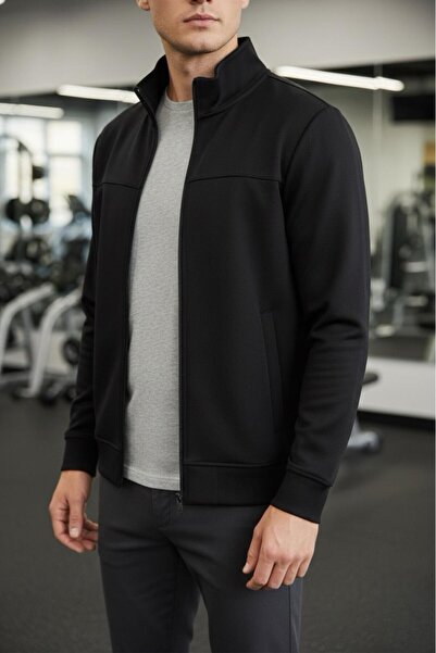 Oksit Μπουφάν με φερμουάρ Loxy Antreman Scuba Fabric ψηλός λαιμός