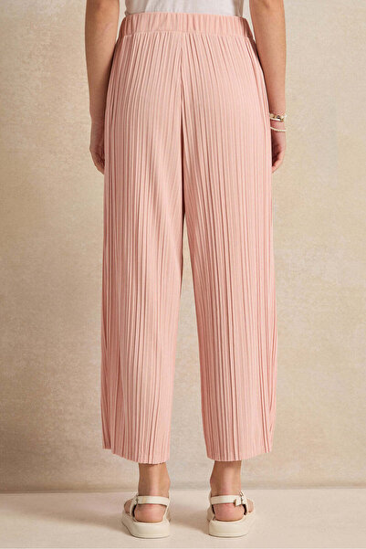 REDTAG Senior Girls Pink Pleated Pants