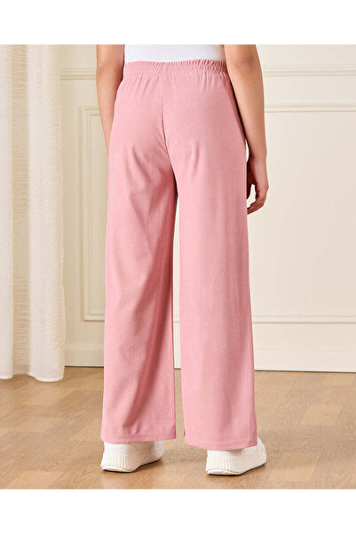 REDTAG Senior Girls Pink Wide leg Pants
