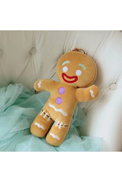 Unbranded/Generic Christmas Gingerbread Man Plush Toy - Kawaii Cute Gingerbread Man Gift