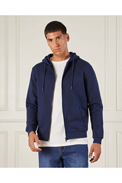 REDTAG Basic Zip Thru Hoodie – Men’s
