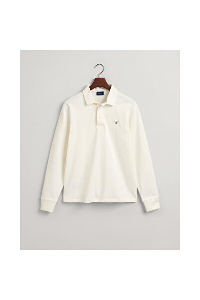 Gant Men's Heavy Rugger Polo Shirt Size L - 100% Cotton, Classic College Style