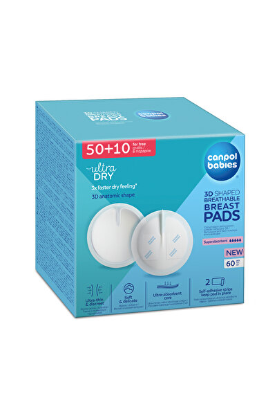 Canpol babies TAMPOANE DE SAN CU BANDA ADEZIVA 60 PCS