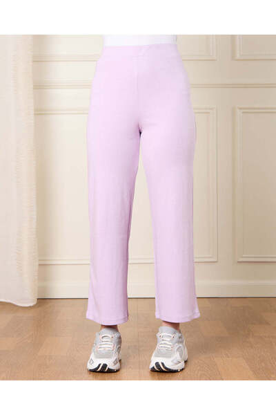 REDTAG Senior Girls Lilac Wide Leg Pant