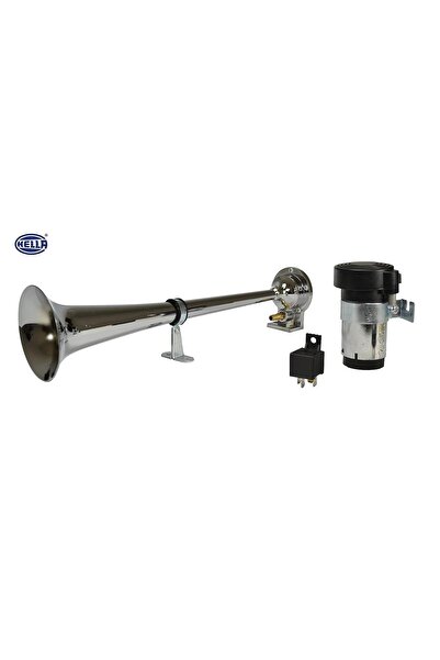 Hella 12V HAVALI KORNA TEKLİ KROM (MARİN) (KOMPRESÖRLÜ)