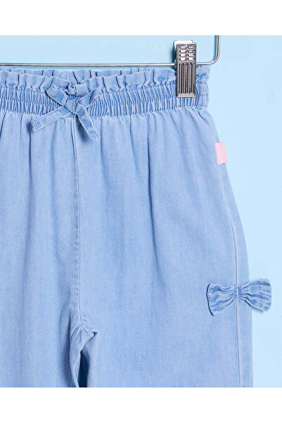 REDTAG Infant Girls Bow Bow Trim Trousers