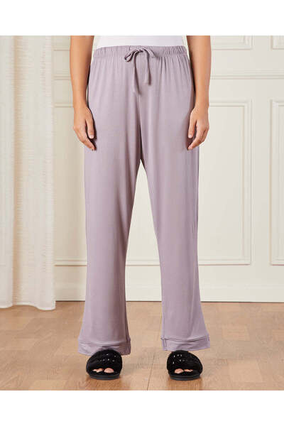 REDTAG Women Lilac Collared Pyjama Set (2 Piece)