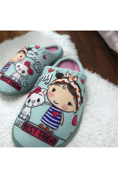 GEZER Girls' Towel House Slippers.Winter Towel House Slippers.Kids' Slippers.