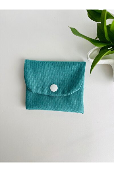 Fynbos Premium Handmade Linen Fabric Mini 3 Compartment Wallet 11X9 cm – Multi-Purpose Women's Accessory