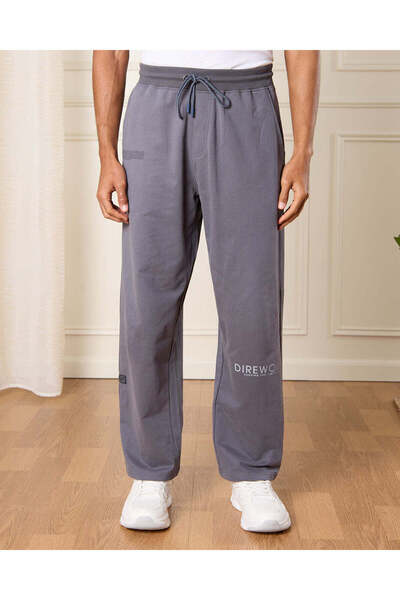 REDTAG Men Blue Printed Lounge Pants