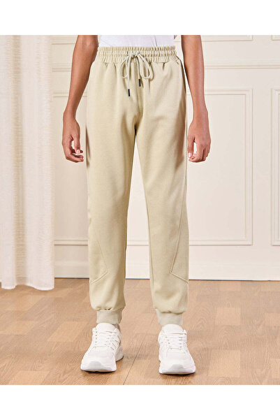 REDTAG Senior Boys Beige Solid Active Pants