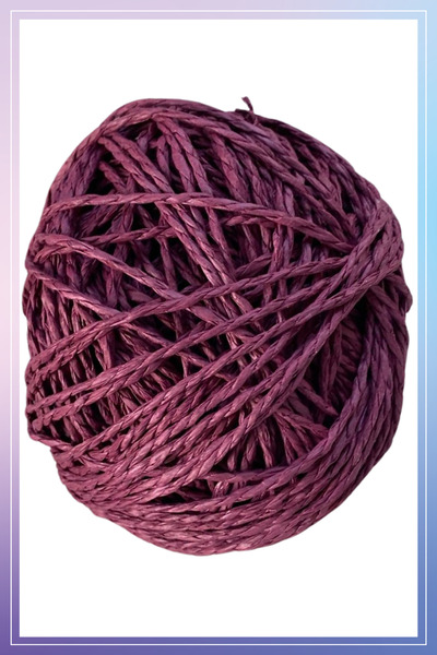 Mai Handmade Kağıt İp 25 gram Sarılmış Örgü İpi