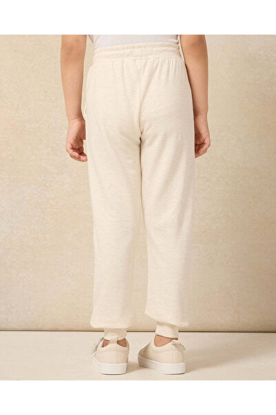 REDTAG Girls Ecru Active Track Pants