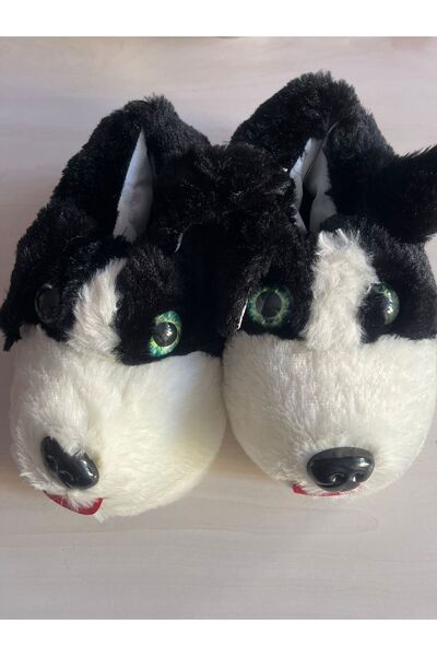 panduff Unisex Yumuşak Taban Sevimli Köpek Panduf