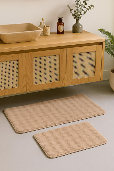 Minteks Bouble 2-Piece Bath Mat Set