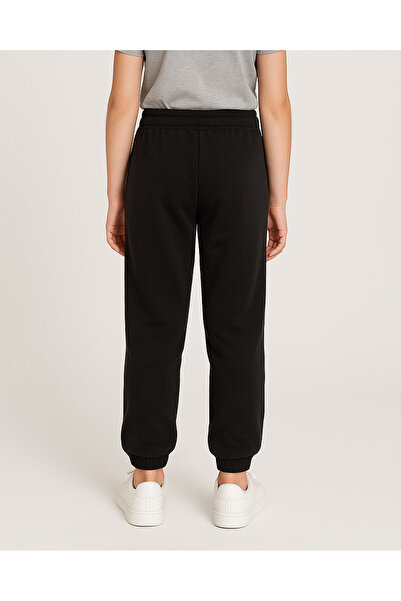 REDTAG Senior Girls Charcoal Printed Track Pants