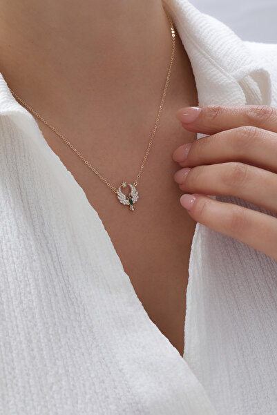 YAVUZ KUYUMCULUK 14 Ayar Altın Anka Kuşu Kolye