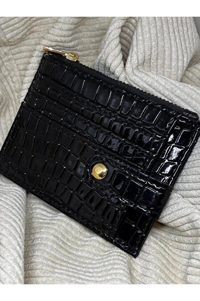 bijoux uniques Zippered Women's Card Holder Wallet